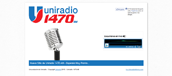 pagina web Uniradio 1470 AM